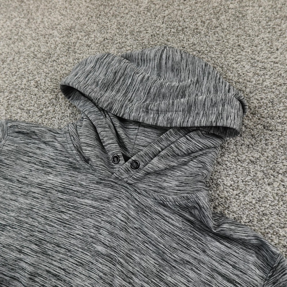 Billabong Hoodie Mens S Gray Heather Pullover Sweatshirt Sweater Skate‎ Surf Y2K